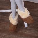 Childrens Classic Sheepskin Slippers Chestnut Extra Image 5 Preview